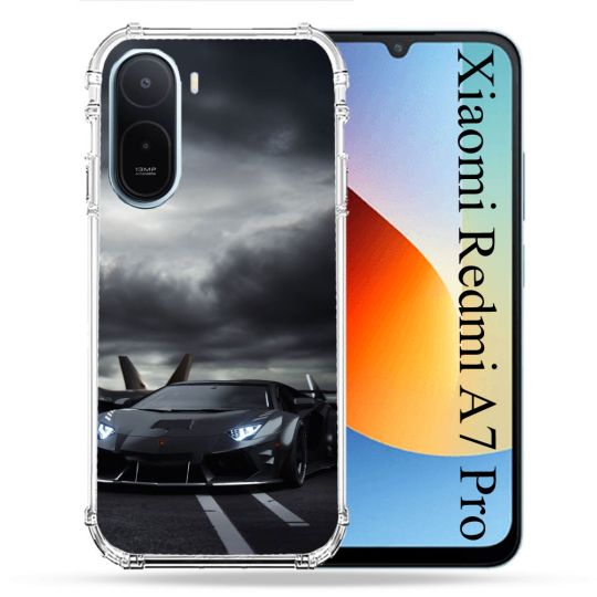 Coque Renforcée Pour Xiaomi Redmi A7 Pro Lamborghini Avion