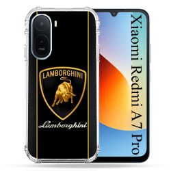 Coque Renforcée Pour Xiaomi Redmi A7 Pro Lamborghini Carbone