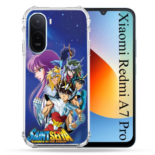 Coque Renforcée Pour Xiaomi Redmi A7 Pro Les Chevaliers Du Zodiaque
