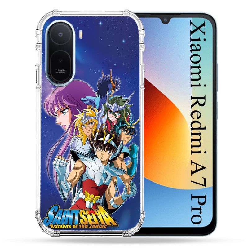 Coque Renforcée Pour Xiaomi Redmi A7 Pro Les Chevaliers Du Zodiaque