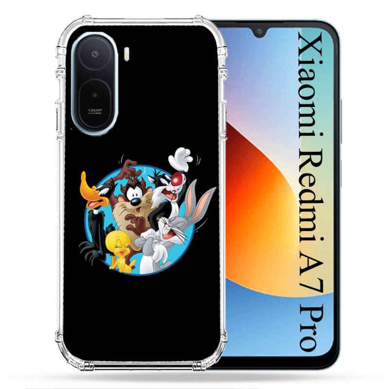 Coque Renforcée Pour Xiaomi Redmi A7 Pro Looney Tunes
