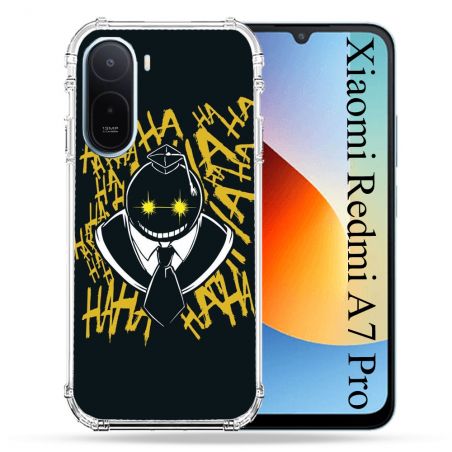 Coque Renforcée Pour Xiaomi Redmi A7 Pro Manga Assassination Classroom Kuro Noir