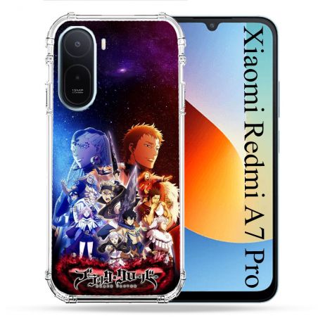 Coque Renforcée Pour Xiaomi Redmi A7 Pro Manga Black Clover Affiche