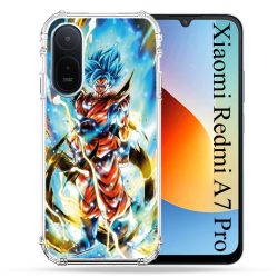 Coque Renforcée Pour Xiaomi Redmi A7 Pro Manga Dragon Ball Sangoku Blanc