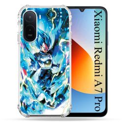 Coque Renforcée Pour Xiaomi Redmi A7 Pro Manga Dragon Ball Vegeta Bleu