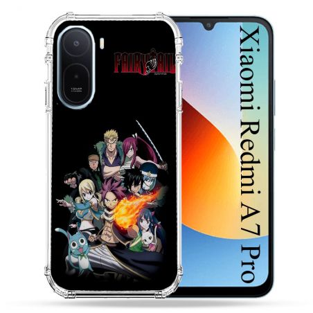 Coque Renforcée Pour Xiaomi Redmi A7 Pro Manga Fairy Tail Logo Team