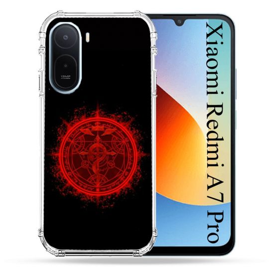 Coque Renforcée Pour Xiaomi Redmi A7 Pro Manga Fullmetal Alchemist Logo