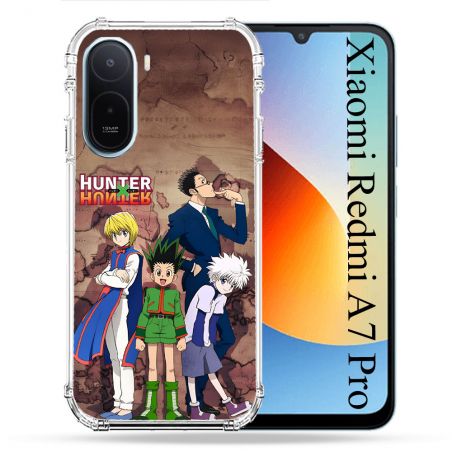 Coque Renforcée Pour Xiaomi Redmi A7 Pro Manga Hunter X Hunter Vintage