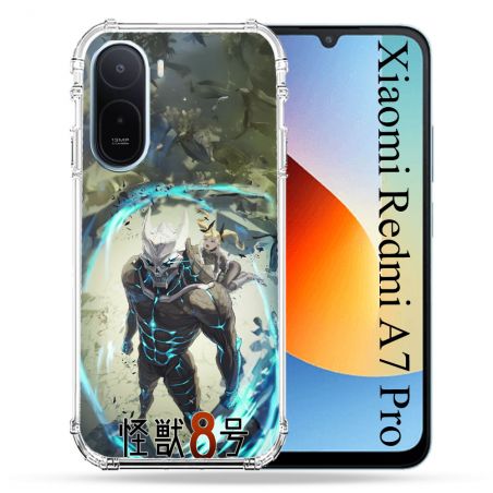 Coque Renforcée Pour Xiaomi Redmi A7 Pro Manga Kaiju N° 8 Kafka Hibino