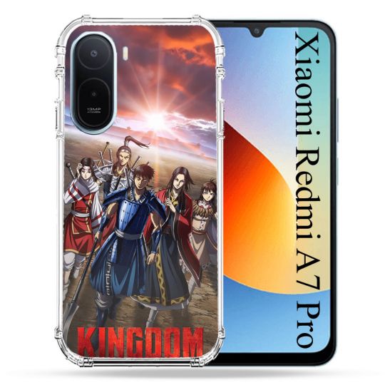 Coque Renforcée Pour Xiaomi Redmi A7 Pro Manga Kingdom Affiche
