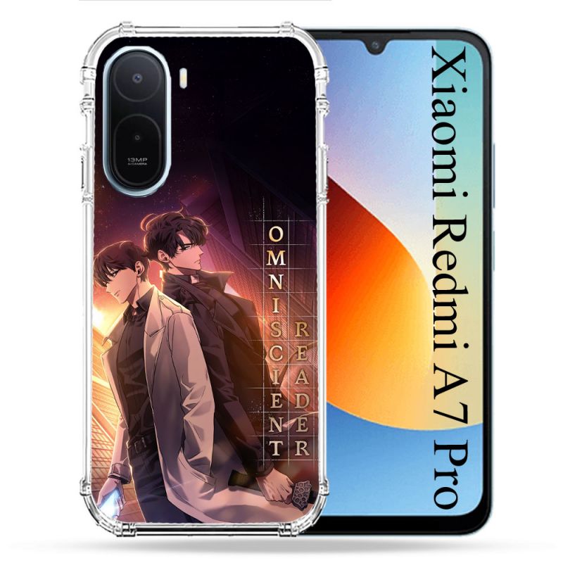 Coque Renforcée Pour Xiaomi Redmi A7 Pro Manga Lecteur Omniscient Affiche