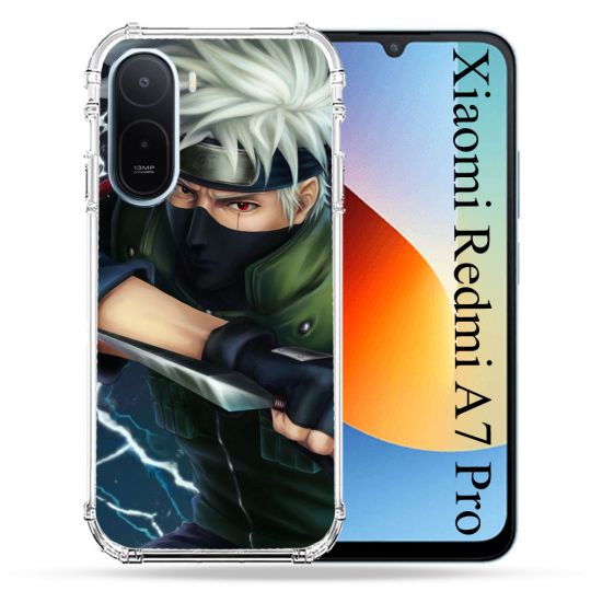 Coque Renforcée Pour Xiaomi Redmi A7 Pro Manga Naruto Kakashi