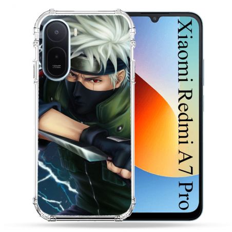 Coque Renforcée Pour Xiaomi Redmi A7 Pro Manga Naruto Kakashi