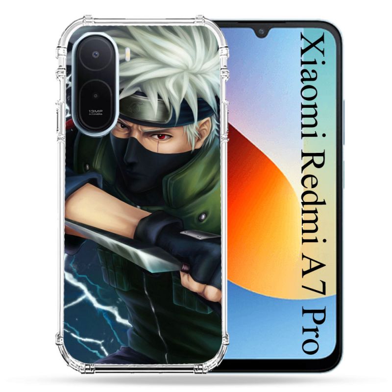 Coque Renforcée Pour Xiaomi Redmi A7 Pro Manga Naruto Kakashi