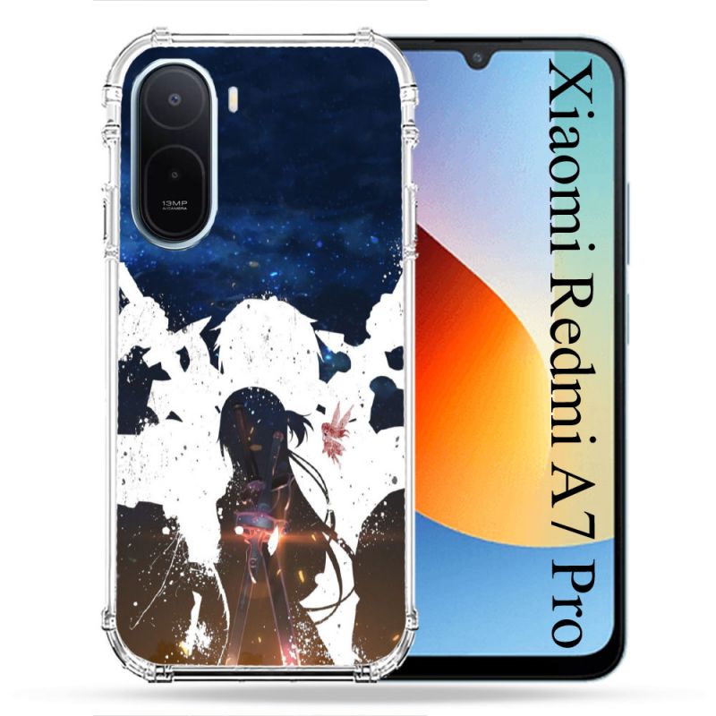 Coque Renforcée Pour Xiaomi Redmi A7 Pro Manga SAO sword Art Online Asuna