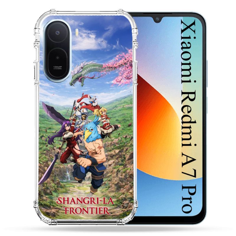 Coque Renforcée Pour Xiaomi Redmi A7 Pro Manga Shangri La Frontier Affiche
