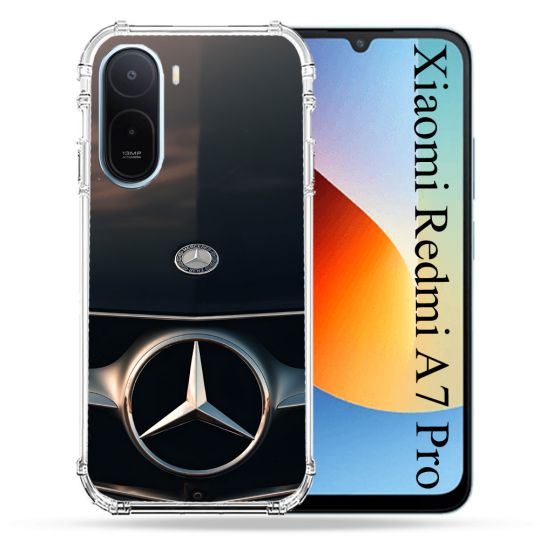 Coque Renforcée Pour Xiaomi Redmi A7 Pro Mercedes Calendre