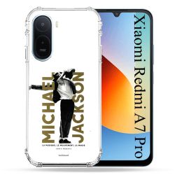 Coque Renforcée Pour Xiaomi Redmi A7 Pro Michael Jackson Blanc