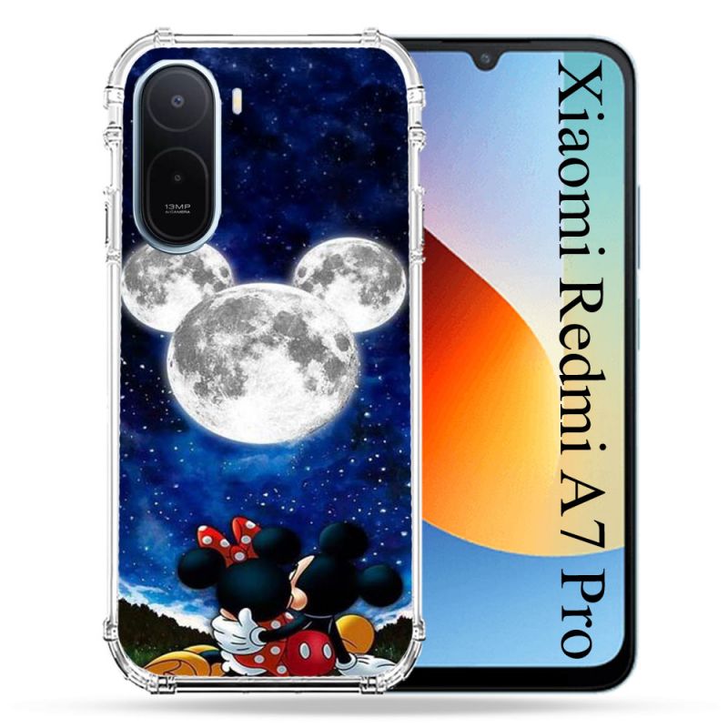 Coque Renforcée Pour Xiaomi Redmi A7 Pro Mickey Minnie