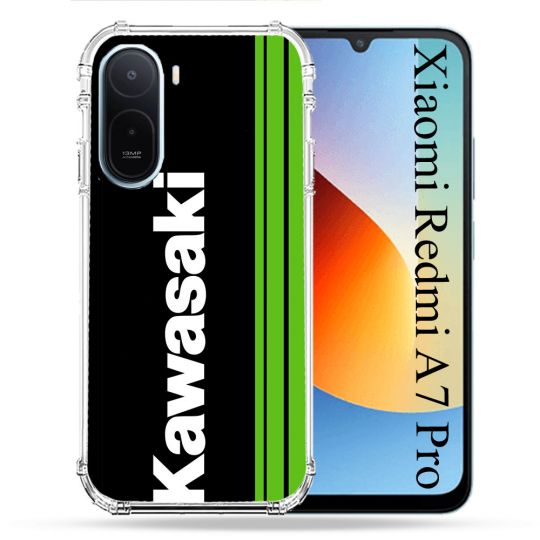 Coque Renforcée Pour Xiaomi Redmi A7 Pro Moto Kawasaki