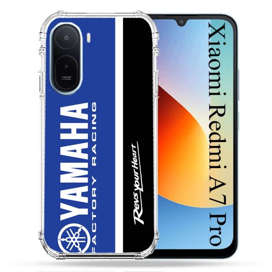 Coque Renforcée Pour Xiaomi Redmi A7 Pro Moto Yamaha
