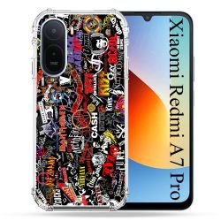 Coque Renforcée Pour Xiaomi Redmi A7 Pro Musique Rock Groupe