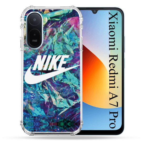 Coque Renforcée Pour Xiaomi Redmi A7 Pro Nike Turquoise