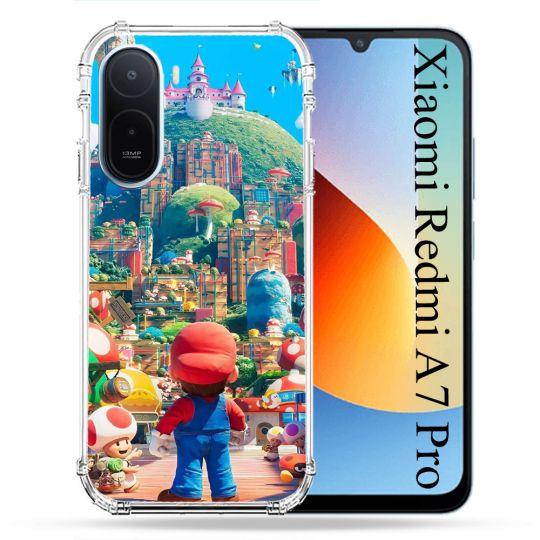 Coque Renforcée Pour Xiaomi Redmi A7 Pro Nintendo World