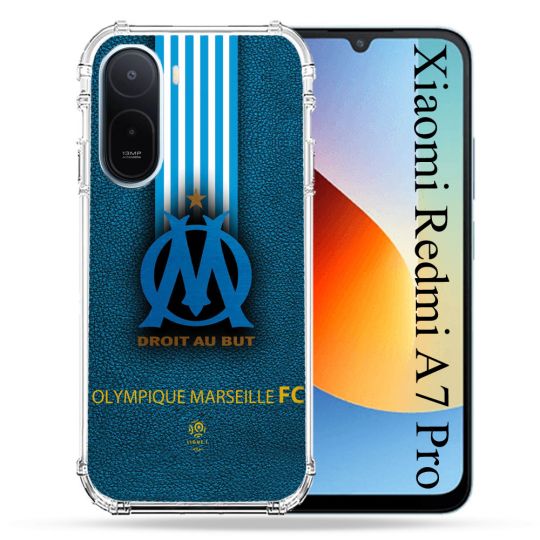 Coque Renforcée Pour Xiaomi Redmi A7 Pro Olympique Marseille OM Bande