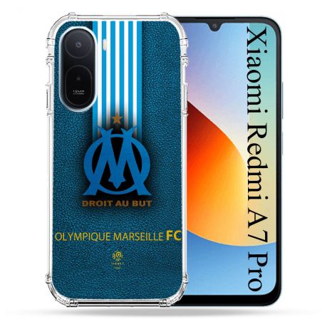 Coque Renforcée Pour Xiaomi Redmi A7 Pro Olympique Marseille OM Bande
