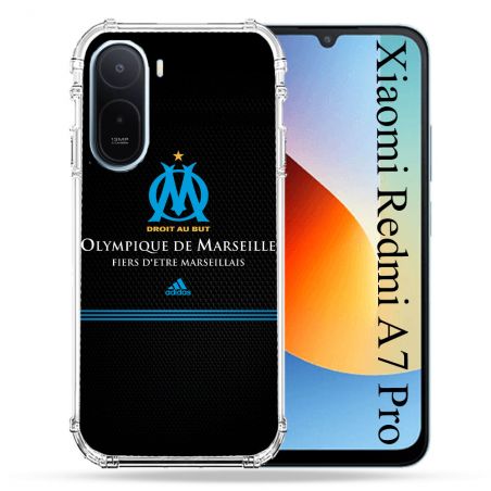 Coque Renforcée Pour Xiaomi Redmi A7 Pro Olympique Marseille OM Fier etre Marseillais
