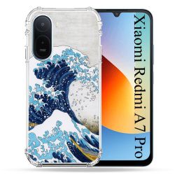 Coque Renforcée Pour Xiaomi Redmi A7 Pro Peinture La Grande Vague