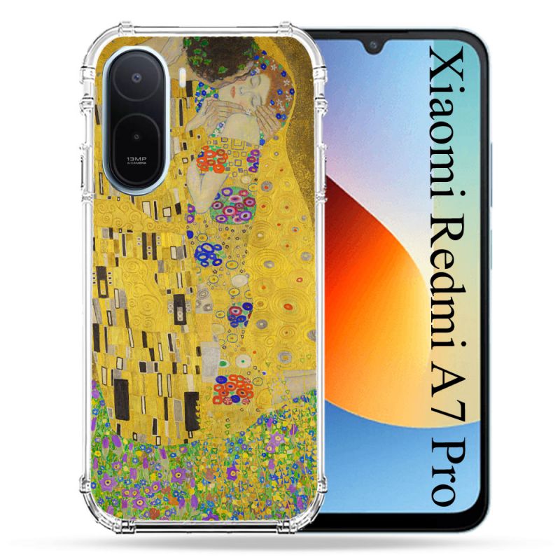 Coque Renforcée Pour Xiaomi Redmi A7 Pro Peinture Le Baiser