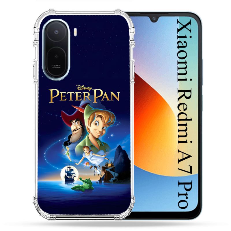 Coque Renforcée Pour Xiaomi Redmi A7 Pro Peter Pan Affiche