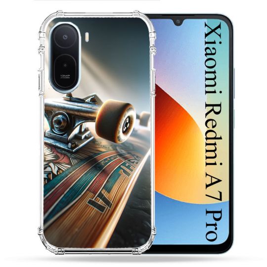 Coque Renforcée Pour Xiaomi Redmi A7 Pro Planche Skate