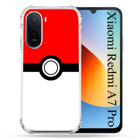 Coque Renforcée Pour Xiaomi Redmi A7 Pro Pokemon Pokeball