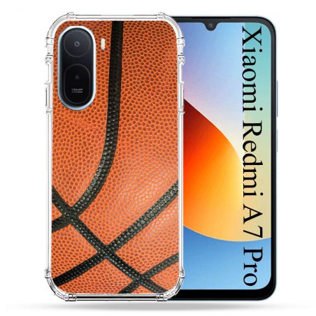 Coque Renforcée Pour Xiaomi Redmi A7 Pro Sport Ballon Basket