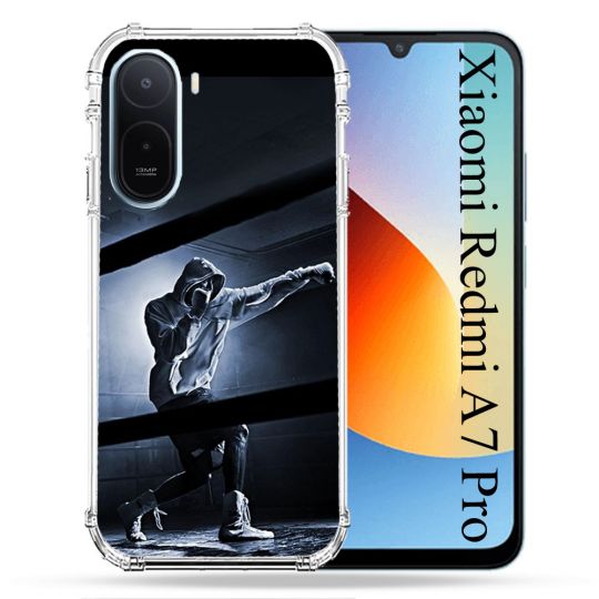 Coque Renforcée Pour Xiaomi Redmi A7 Pro Sport Boxe Poing