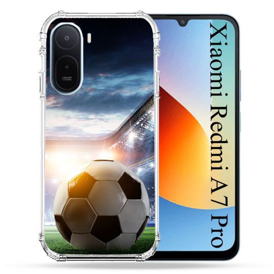 Coque Renforcée Pour Xiaomi Redmi A7 Pro Sport Football Stade