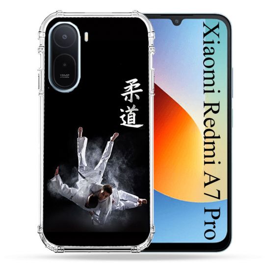 Coque Renforcée Pour Xiaomi Redmi A7 Pro Sport Judo Noir