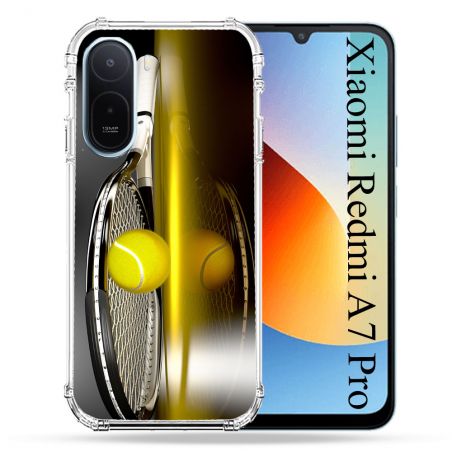 Coque Renforcée Pour Xiaomi Redmi A7 Pro Sport Tennis Reflet