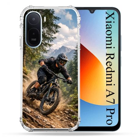 Coque Renforcée Pour Xiaomi Redmi A7 Pro Sport VTT Montagne