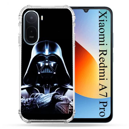 Coque Renforcée Pour Xiaomi Redmi A7 Pro Star Wars - Dark Vador Noir