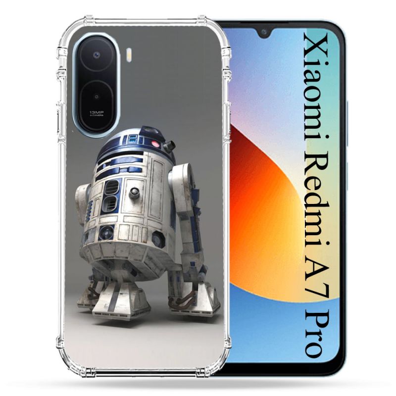 Coque Renforcée Pour Xiaomi Redmi A7 Pro Star Wars - R2D2