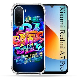 Coque Renforcée Pour Xiaomi Redmi A7 Pro Street Art Rap