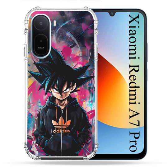 Coque Renforcée Pour Xiaomi Redmi A7 Pro Street Art Sangoku