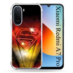 Coque Renforcée Pour Xiaomi Redmi A7 Pro Superman Logo