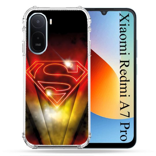 Coque Renforcée Pour Xiaomi Redmi A7 Pro Superman Logo