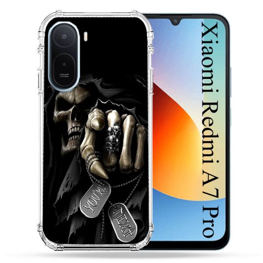 Coque Renforcée Pour Xiaomi Redmi A7 Pro Tete de Mort Your Next