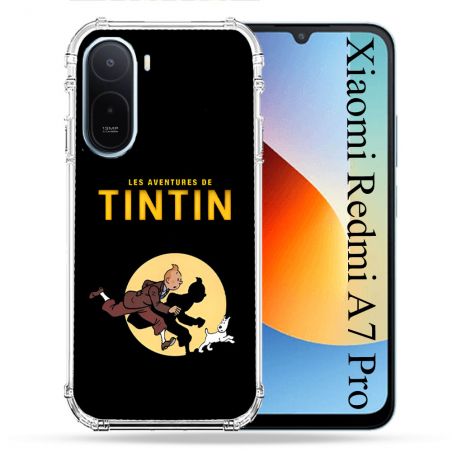 Coque Renforcée Pour Xiaomi Redmi A7 Pro Tintin Classique